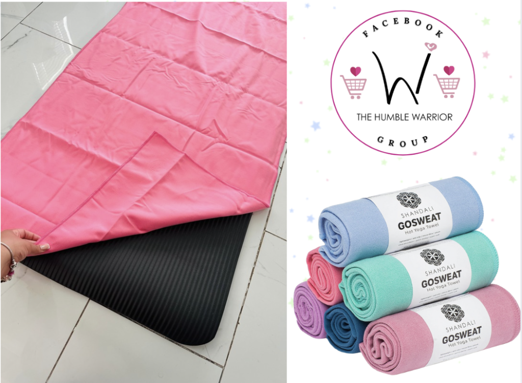 Shandali GoSweat Non-Slip Hot Yoga Towel